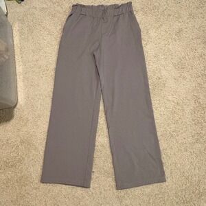 Joie Wide Leg‎ Pants Lounge Casual Elastic Waist Pull On tan Size M